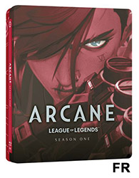 Arcane - Saison 1 [Blu-ray Steelbook] FR (League Of Legends)